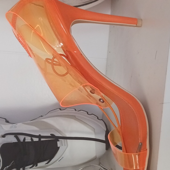 Unique orange see thru - Picture 2 of 4
